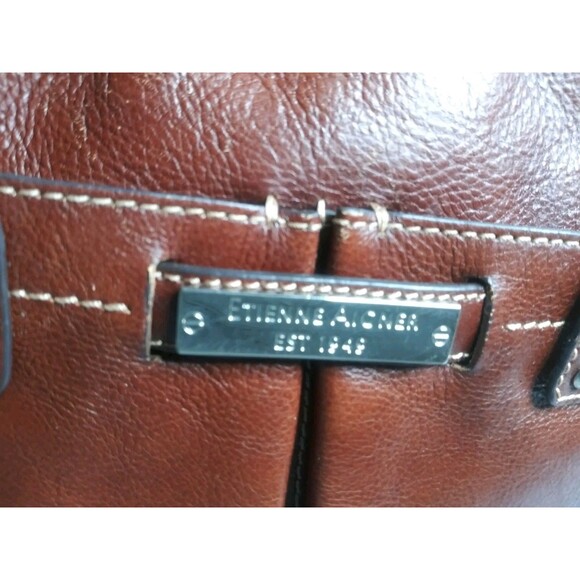 Etienne Aigner Hobo Bag Vintage  Brown Shoulder Bag Purse~ USA Buyers Only - Picture 7 of 9